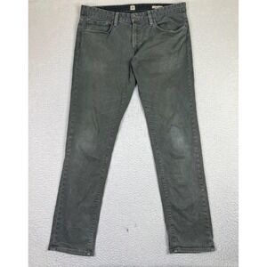 Agave Denim Jeans Mens 36 (Fits 39x34) Gray No 11 Straight‎ Leg USA Made